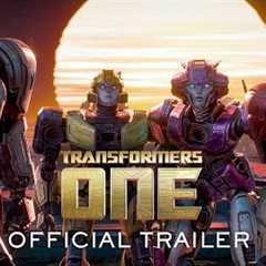 Transformers One | Official Trailer (2024) - Chris Hemsworth, Brian Tyree Henry, Scarlett Johansson
