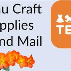 Temu Craft Supplies From @tijocreates