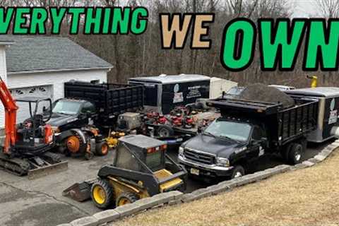 Here's Our Entire Lawn Care Fleet: 2023 LANDSCAPING EQUIPMENT SETUP!