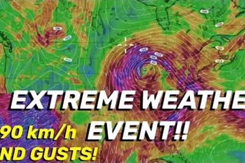 EXTREME WEATHER EVENT‼️ U.S. and Canada