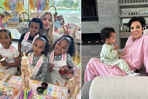 Inside The Kardashian Jenner Family’s 2024 Easter Celebration with Kids