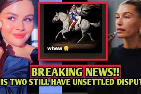 THE FIRE STORM  Selena Gomez and Hailey Baldwin in a major fight.. could it be for Justin