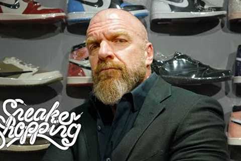 Triple H Goes Sneaker Shopping With Complex