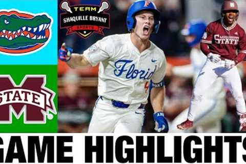 #6 Florida vs Mississippi State Highlights | NCAA Baseball Highlights | 2024 College Baseball
