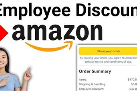 How to Use Amazon employee discount On Amazon 2024