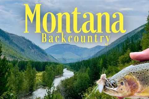 Solo Adventure in the Montana Wilderness: 3 days Fly Fishing in Wolf Country