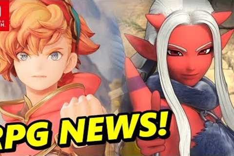 Nintendo Switch &amp; MAJOR RPG News Incoming! Dragon Quest, Visions of Mana + More!