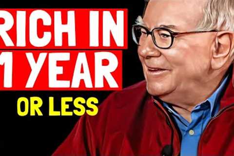 5 Easy Steps for the POOR To Get RICH in 12 Months 👈 Warren Buffett
