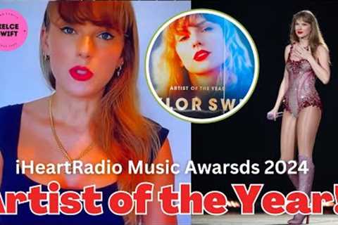 OMG!! Taylor Swift SENDS video message as she WON the Artist of the Year at iHeartRadio Music Awards