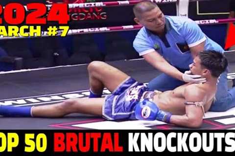 Top 50 Knockouts of MARCH 2024 #7 (MMA•Muay Thai•Kickboxing•Kun Khmer)
