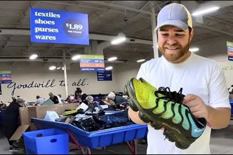 Making Hundreds Per Day at the Goodwill Bins