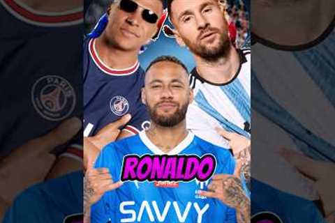 Ronaldo Asks Neymar - Messi And Mbappe Fighting