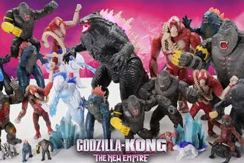 Unboxing EVERY Godzilla X Kong Toy! (The New Empire Merch) - 1 HOUR
