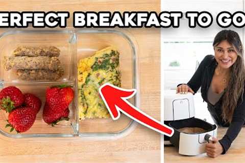 Breakfast Meal Prep in Airfryer | High Protein | Meal Prep| Weight Loss