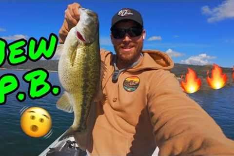 FIRE Pre-Spawn Bite on Lake Oroville | Spring Bass Fishing &amp; Breaking Personal Best