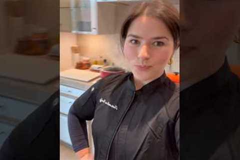 My first private chef job 🥹🔪👩‍🍳