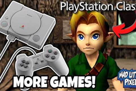 The PlayStation Classic Is BADASS In 2024 With More GAMES!