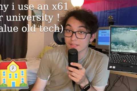 why i use old laptops ! (as a university student)