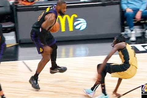 LeBron made him touch the EARTH 🤯