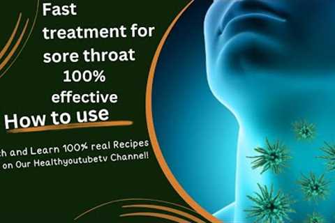 : Natural Remedies for Soothing Sore Throats | Herbal Medicine Treatment🌿✨