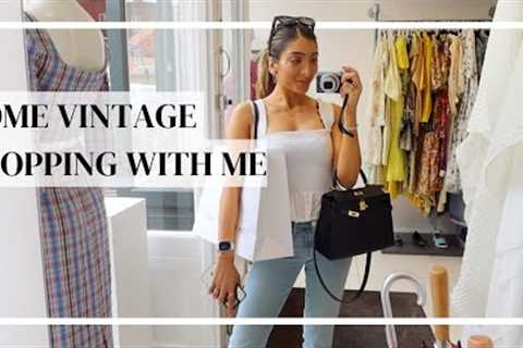 COME VINTAGE + PRE-LOVED SHOPPING WITH ME! | Amelia Liana