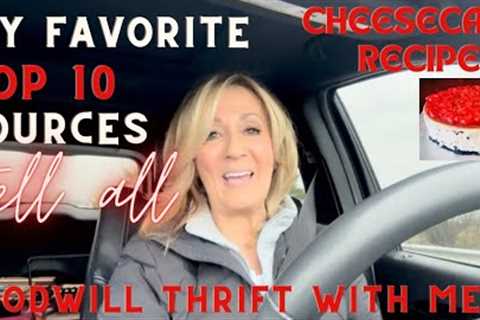 My Top 10 List of Reselling Sources in Pennsylvania ! Goodwill Thrift with me
