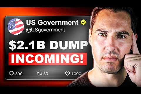 U.S. Government Could SELL 30,000 Bitcoin On Coinbase Today! (Prepare For Volatility)