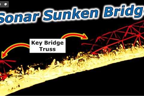 Shocking NAVY Sonar Images Baltimore Bridge Collapse