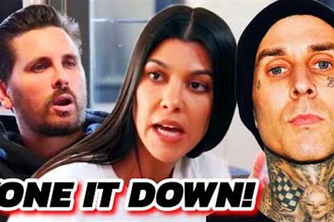 Scott Disick CONFRONTS Kourtney Kardashian About Excessive PDA with Travis Barker!