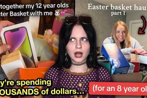 Mom's on TikTok Have Taken Easter Baskets TOO FAR...