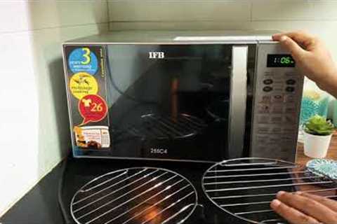 Bake a cake in an IFB microwave oven:Simplified