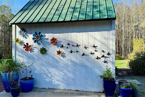 Fun Garden Tour with New Plants &amp; Art