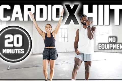 20 Minute Full Body Cardio HIIT Workout [NO REPEAT / Burn Body Fat]