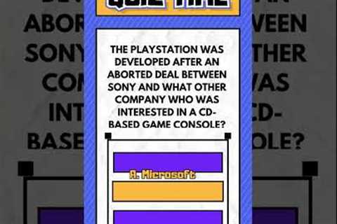 Do You Know Who Sony Almost Partnered With...?