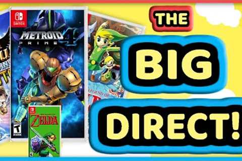 Top Nintendo Switch Games WE NEED To See At The Next Huge Nintendo Direct!