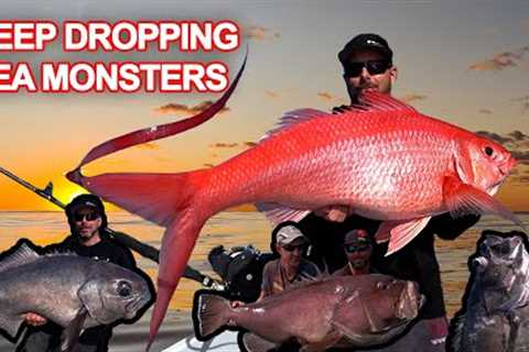 HOW TO DEEP DROP FISH FOR SEA MONSTERS | Catch, Clean &amp; Rigs