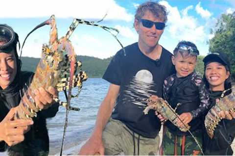 Catch And Cook Lobster With My Family