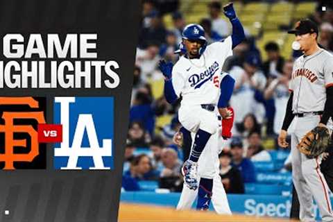 Giants vs. Dodgers Game Highlights (4/2/24) | MLB Highlights