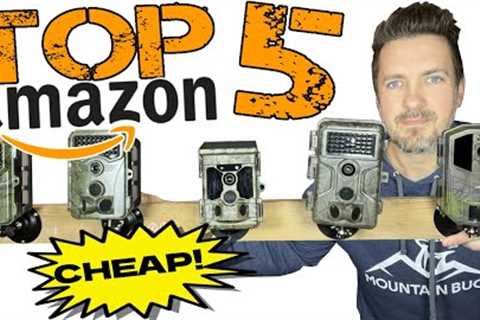 Top 5 Cheap Amazon Trail Cameras: Testing Vikeri A1 &amp; 4K, Ceyomur CY95, GardePro A3, iZEEKER..
