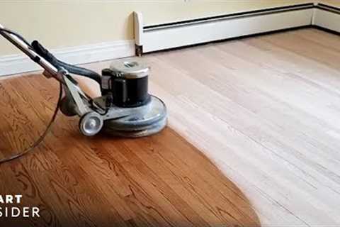 How Hardwood Floors Are Professionally Refinished