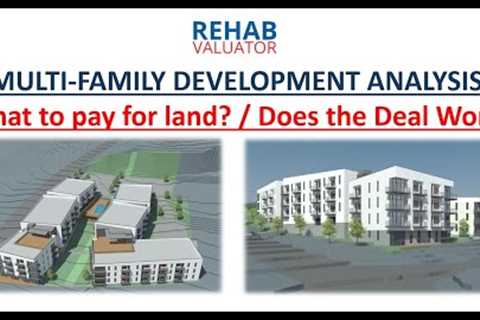 How to Build Apartments:  Learn to Value Land and Analyze Deals! (Real Estate Development)