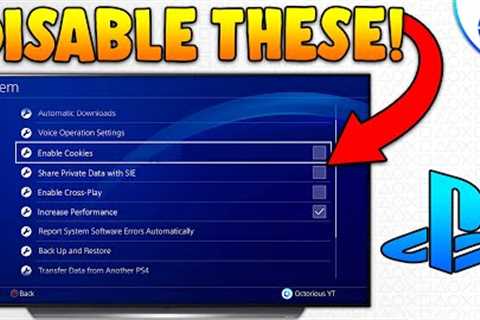 DISABLE These PS4 Settings NOW!