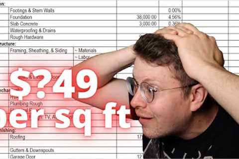 Cost to Build a New House in California | My Detailed Construction Cost Breakdown