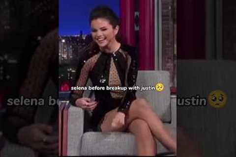 selena before justin and after breaking up🥺#selenagomez #justinbieber #editvedio #celebgossips