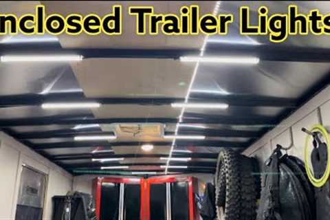 Wiring Lights In A Cargo Trailer | How To Add A Battery And Lights In An Enclosed Trailer