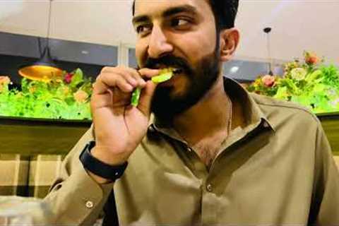 Vlog-5 :-Food review about New Restaurant in Jhelum