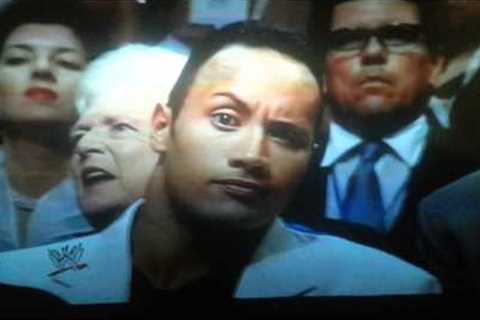 The greatest People's Eyebrow - The Rock - George Bush - Barbara Bush