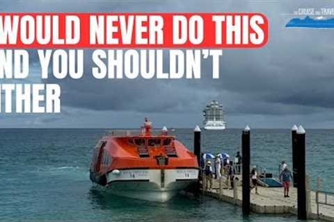 Do NOT Make This Mistake When It Comes To Cruise Ship Shore Excursions and Tours