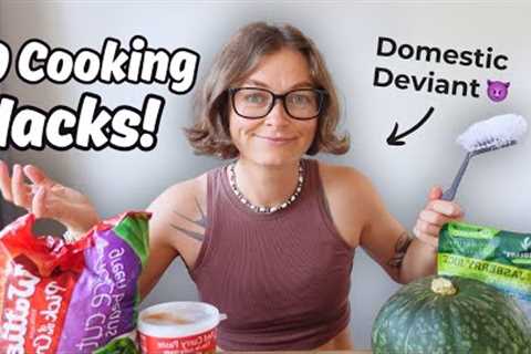 10 Vegan Cooking Hacks That Save Me Time And Money!