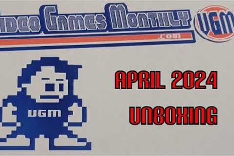 April 2024 Video Games Monthly Unboxing